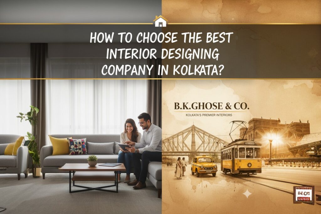How to Choose the Best Interior Designing Company in Kolkata